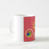 Voar para Rio, Brasil reisposter. Koffiemok (Voorkant links)