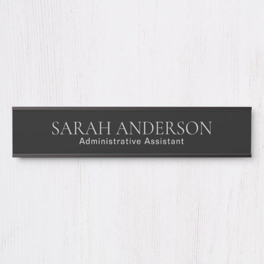 VOAWW bijgewerkt Deurbordje (Voorkant)