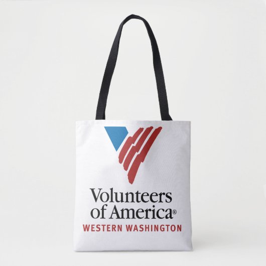 VOAWW Medium Canvas tas (Voorkant)