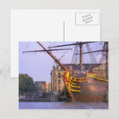 VOC Amsterdam Briefkaart (Voorkant / Achterkant)