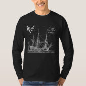 VOC United East India Company Nederland 1602 tot T-shirt (Voorkant)