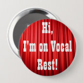 Vocal Rest Button (Voorkant /achterkant)