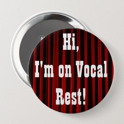 Vocal Rest Button (Voorkant /achterkant)