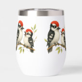 Vocale roodbuikspecht (Achterkant)