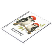 Vocale roodbuikspecht notitieboek (Linkerzijde)