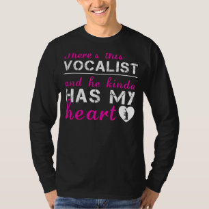 Vocalist Love: Hij heeft mijn hart T-shirt