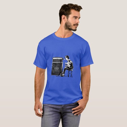 vocalist music boy t-shirt (Voorkant volledig)