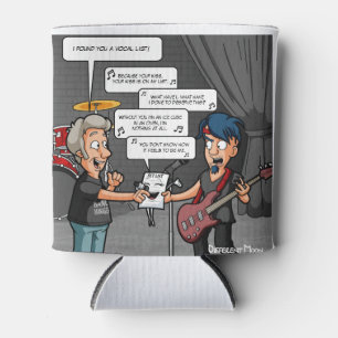 Vocalist Music Humor Funny Pun Koelbox Blikjeskoeler