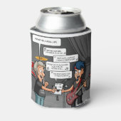 Vocalist Muziek Humor Funny Pun Koelbox Blikjeskoeler (Blikje Achterkant)