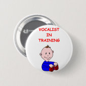 VOCALIST RONDE BUTTON 5,7 CM (Voorkant /achterkant)