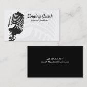 Vocalist Visitekaartje (Voorkant / Achterkant)