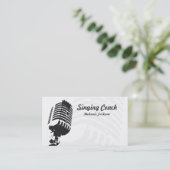 Vocalist Visitekaartje (Staand voorkant)