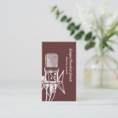 Vocalist Visitekaartje (Staand voorkant)