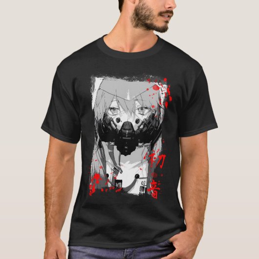 Vocaloid - Hatsune Miku 08 T-shirt (Voorkant)