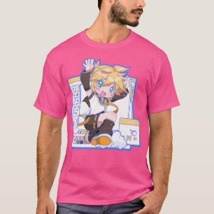 Vocaloid Windows Blue-versie Kagamine Len T-shirt