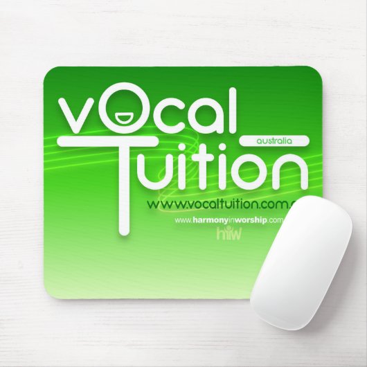 VocalTuition Aus Mousepad Muismat (Met muis)