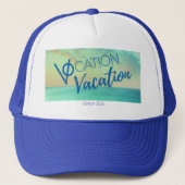 VOcation Cancun Trucker Hat Trucker Pet (Voorkant)