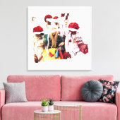 Você deve agir naturalmente, com os seus diferente canvas afdruk (Insitu (Woonkamer))