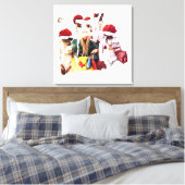 Você deve agir naturalmente, com os seus diferente canvas afdruk (Insitu (Slaapkamer))