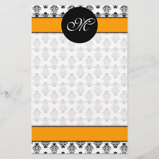 vocht 01 (oranje) niet gevoerd, M Briefpapier (Voorkant)