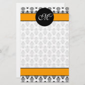 vocht 01 (oranje) niet gevoerd, M Briefpapier (Voorkant / Achterkant)