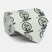 Vocht de macht stropdas (Opgerold)