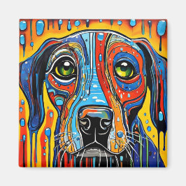 Vochtige Hond Magneet