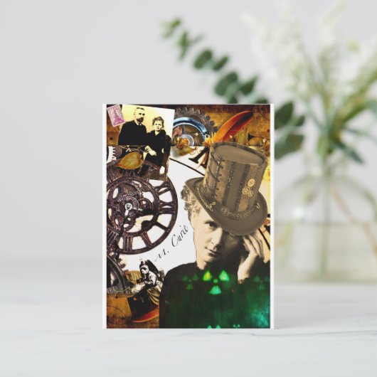 Vochtige Marie Briefkaart (Staand voorkant)