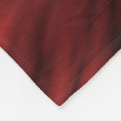 vochtige rode vos in sneeuw fleece deken (Hoek)