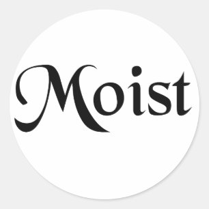 Vochtige Sticker
