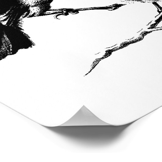  vochtige vogels op bijkantoren poster (Hoek)