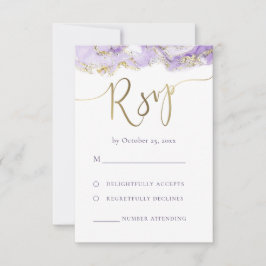 vochtmarmerlavengoud RSVP bruiloft Kaartje