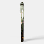 Vochtvogel en orchidee, botanisch kunstwerk Case-Mate iPhone case (Achterkant / Links)