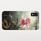 Vochtvogel en orchidee, botanisch kunstwerk Case-Mate iPhone case (Achterkant (horizontaal))