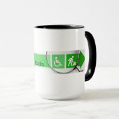 VocRehabRadio-Logo Mok (Voorkant rechts)