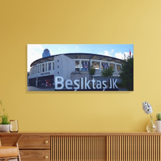 Vodafone Arena, het startstadion van Besiktas Canvas Afdruk (Insitu (Woonkamer))