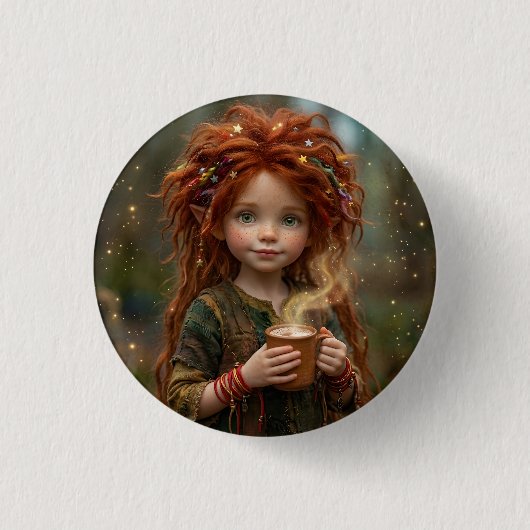 Voddenbaal Ronde Button 3,2 Cm (Voorkant)