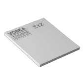 VODKA aangepast notitieblok (Schuin)