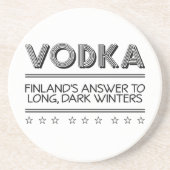 VODKA aangepast onderzetter kleur (Voorkant)