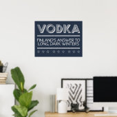 VODKA aangepast poster kleur (Thuiskantoor)
