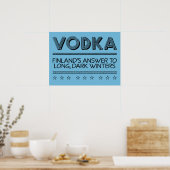 VODKA aangepast poster kleur (Keuken)