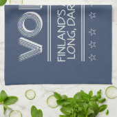 VODKA aangepaste kleur handdoeken (Gevouwen)