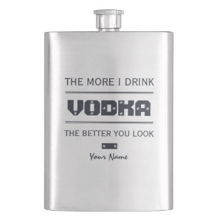 VODKA aangepaste monogram fles Flacon