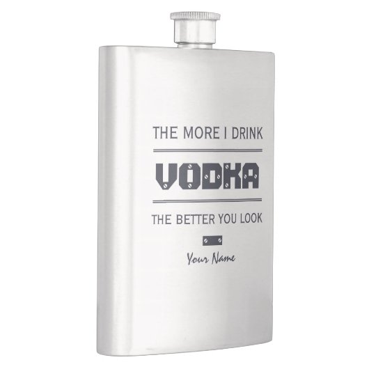 VODKA aangepaste monogram fles Flacon (Rechts)