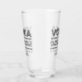 VODKA-aangepaste naam Glas (Rechts)