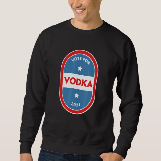 Vodka  Bartender Political Election Parody 2024 Trui (Voorkant)