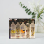 Vodka Briefkaart (Staand voorkant)