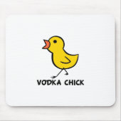 Vodka Chick Mousepad Muismat (Voorkant)