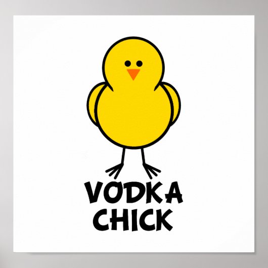 Vodka Chick Poster (Voorkant)