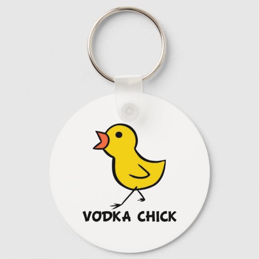 Vodka Chick Sleutelhanger (Voorkant)